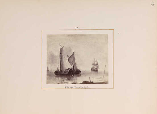 [Коллекция картин Виктора Бибикова]. Collection de tableaux de l'ecuyer de la cour Victor Bibikow. St. Petesbourg, 1868.